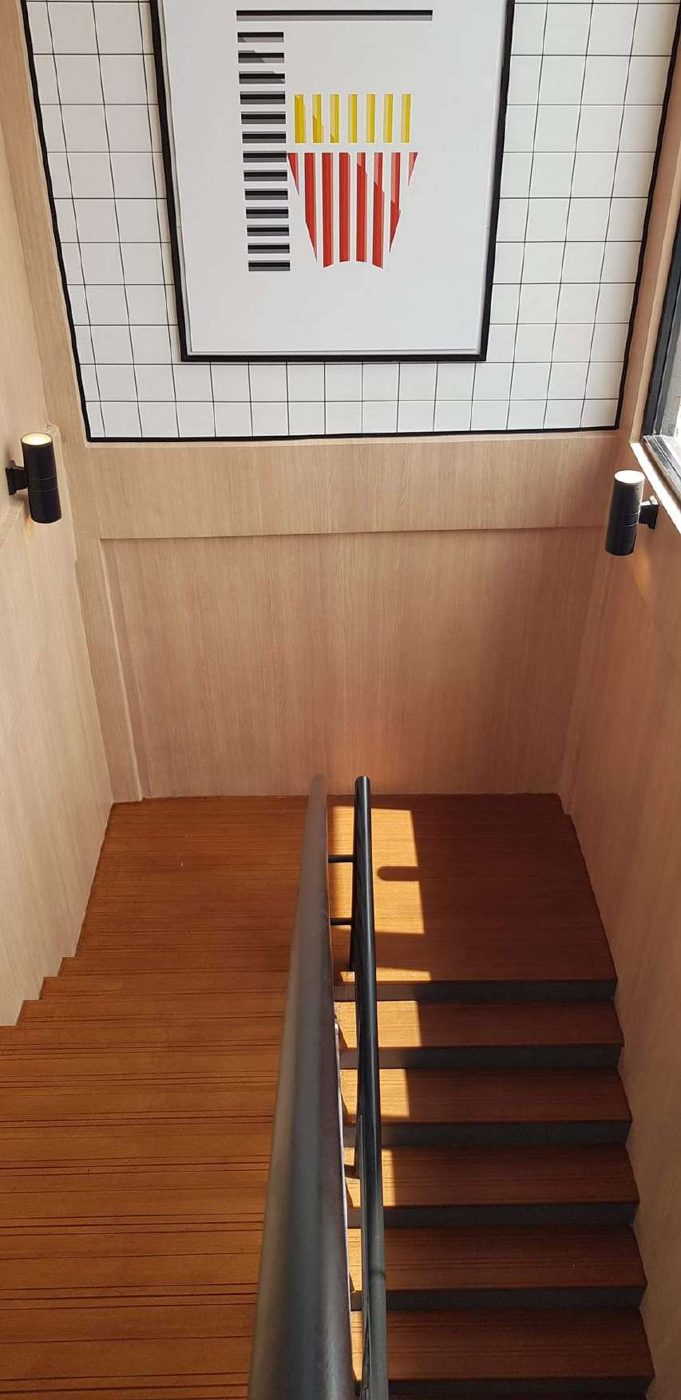 Staircase with Woodium treads