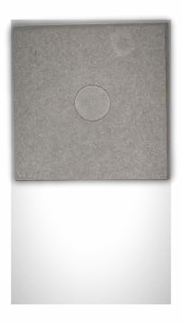 Concrete Panel profile in natural grey