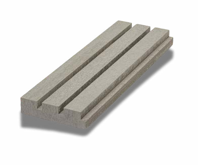 Stick 25 profile in natural grey