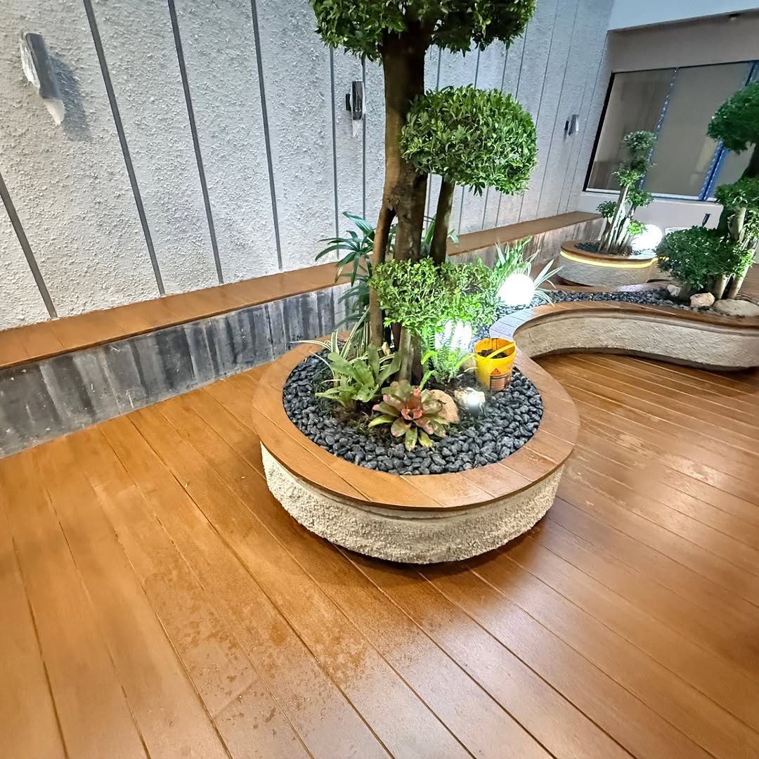 Woodium floor boards