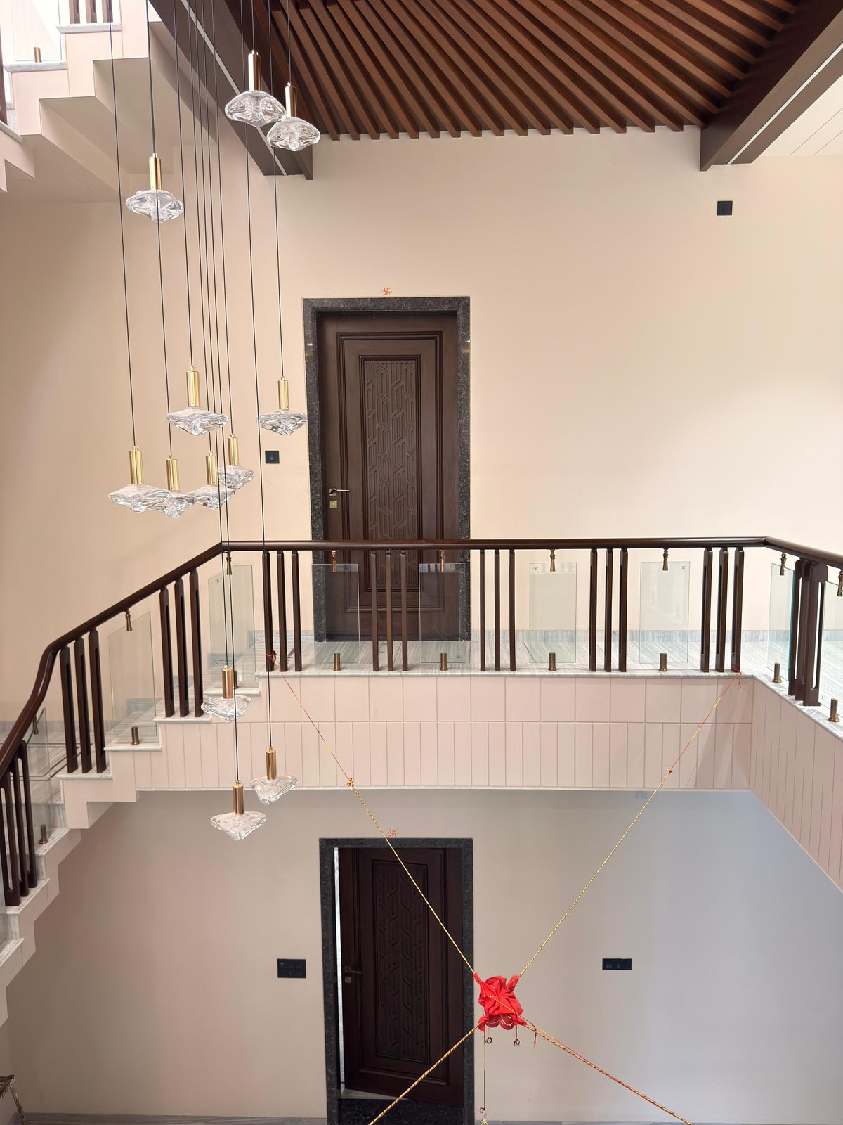 Woodium panelling in a living space