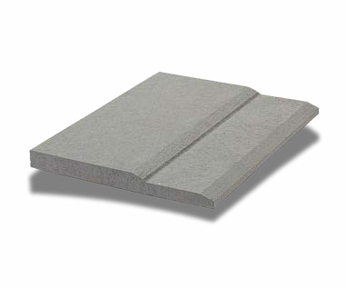Eave profile in natural grey