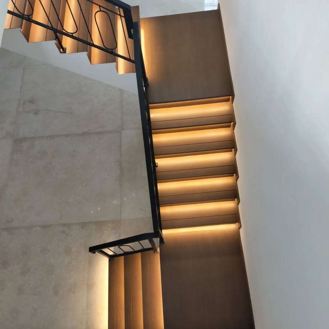 Staircase with Woodium treads